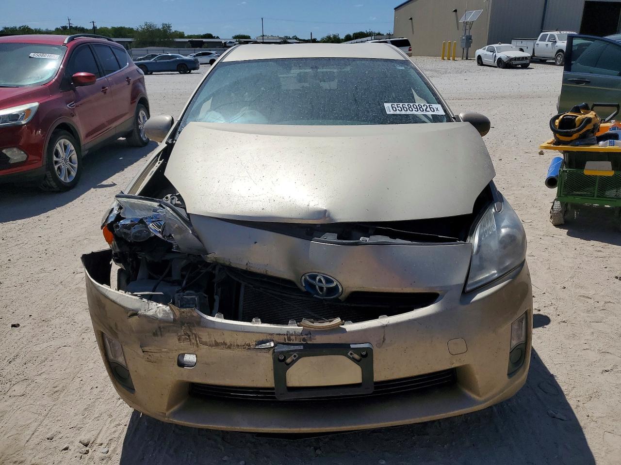 2011 Toyota Prius Two Gray vin: JTDKN3DU2B1437357