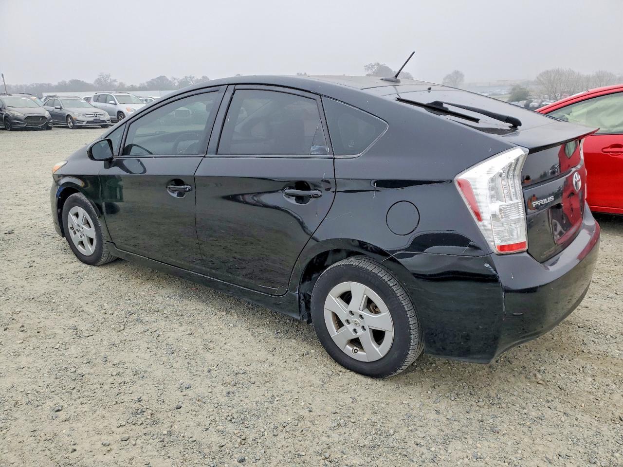 2011 Toyota Prius Black vin: JTDKN3DU2B1452750
