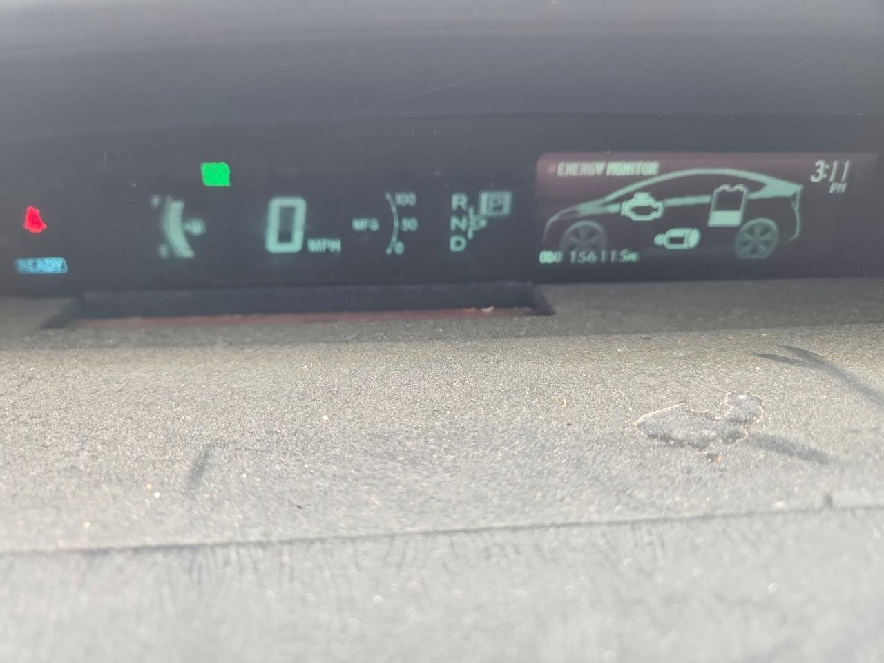2011 Toyota Prius Two Silver vin: JTDKN3DU2B5372390