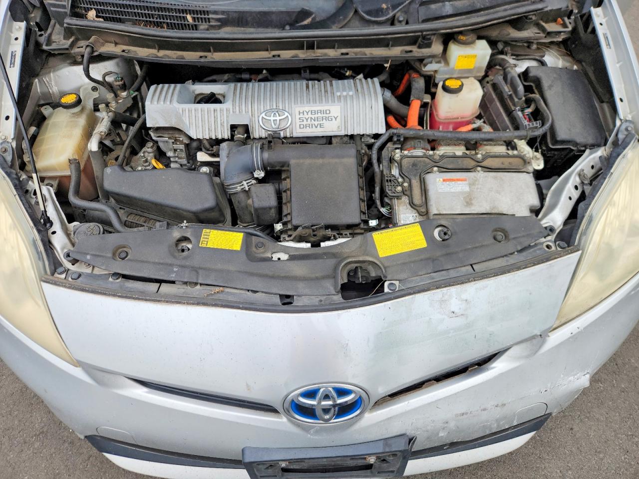 2012 Toyota Prius Three Silver vin: JTDKN3DU2C1483238