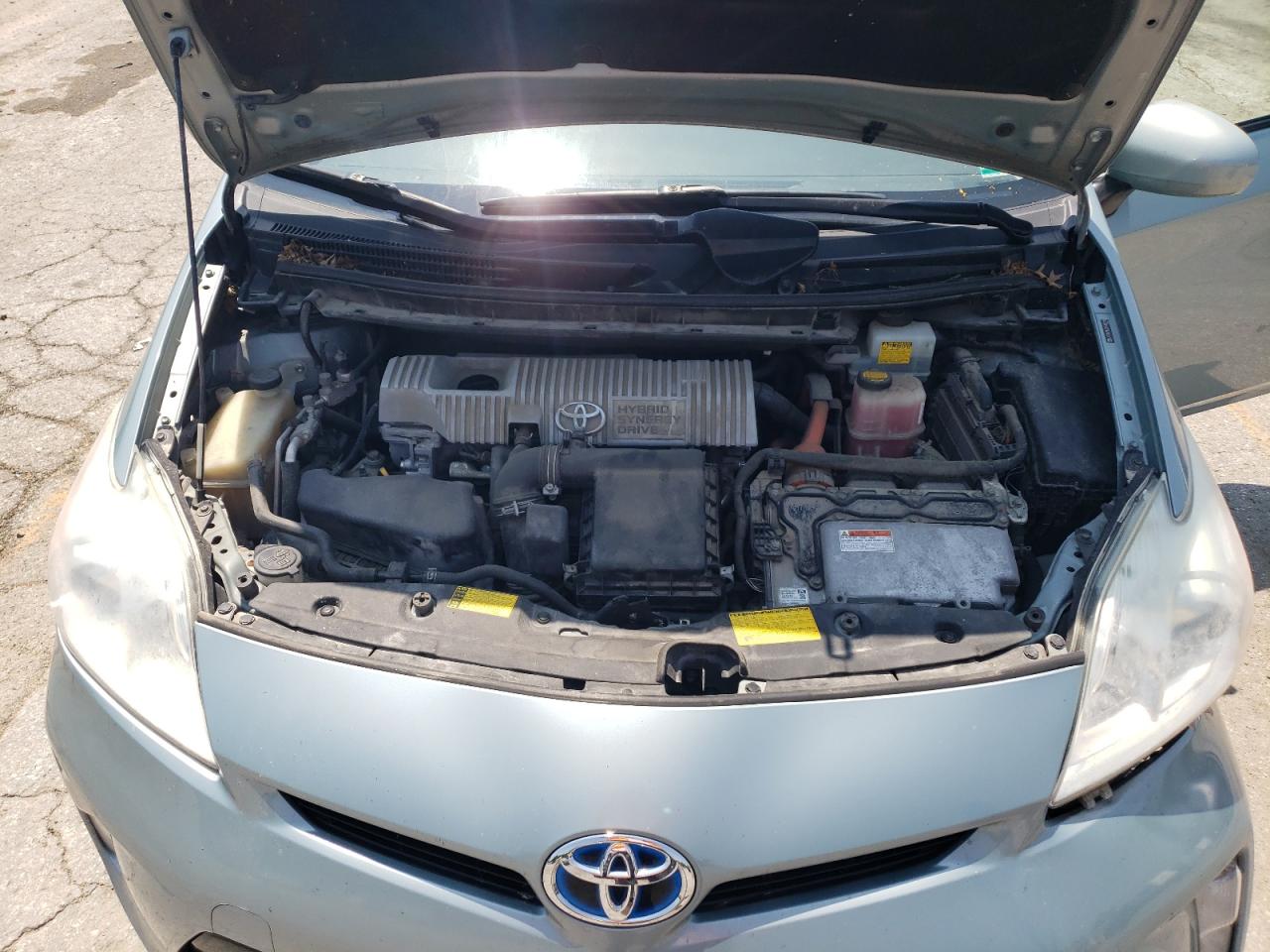 2012 Toyota Prius Turquoise vin: JTDKN3DU2C1483398
