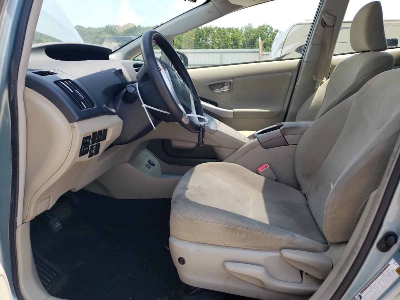 2012 Toyota Prius Turquoise vin: JTDKN3DU2C1483398
