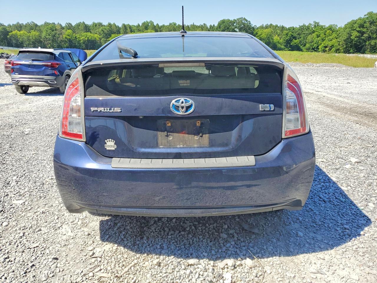 2012 Toyota Prius Four Синий vin: JTDKN3DU2C1484423