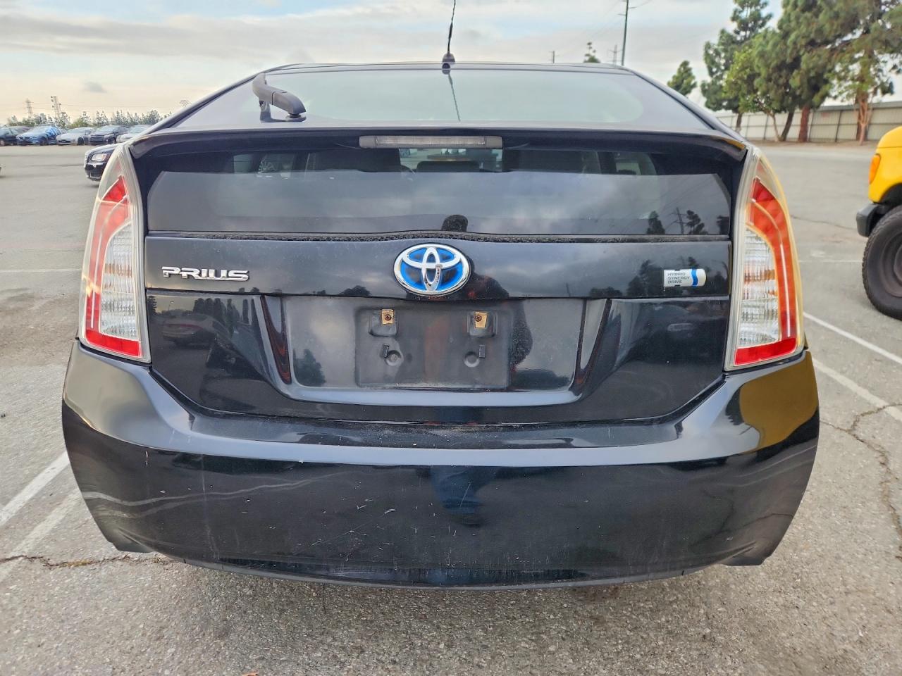 2012 Toyota Prius Two Черный vin: JTDKN3DU2C1503682
