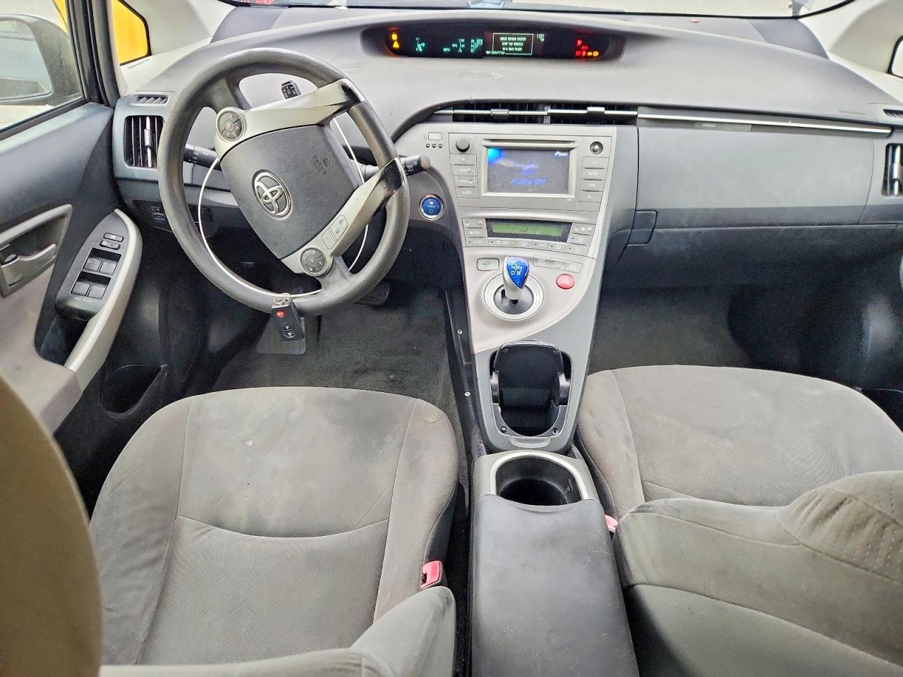2012 Toyota Prius Two Черный vin: JTDKN3DU2C1503682