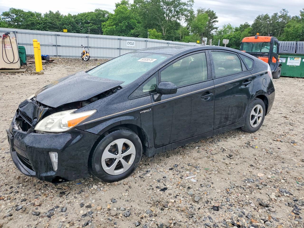 2012 Toyota Prius Three Black vin: JTDKN3DU2C1507506