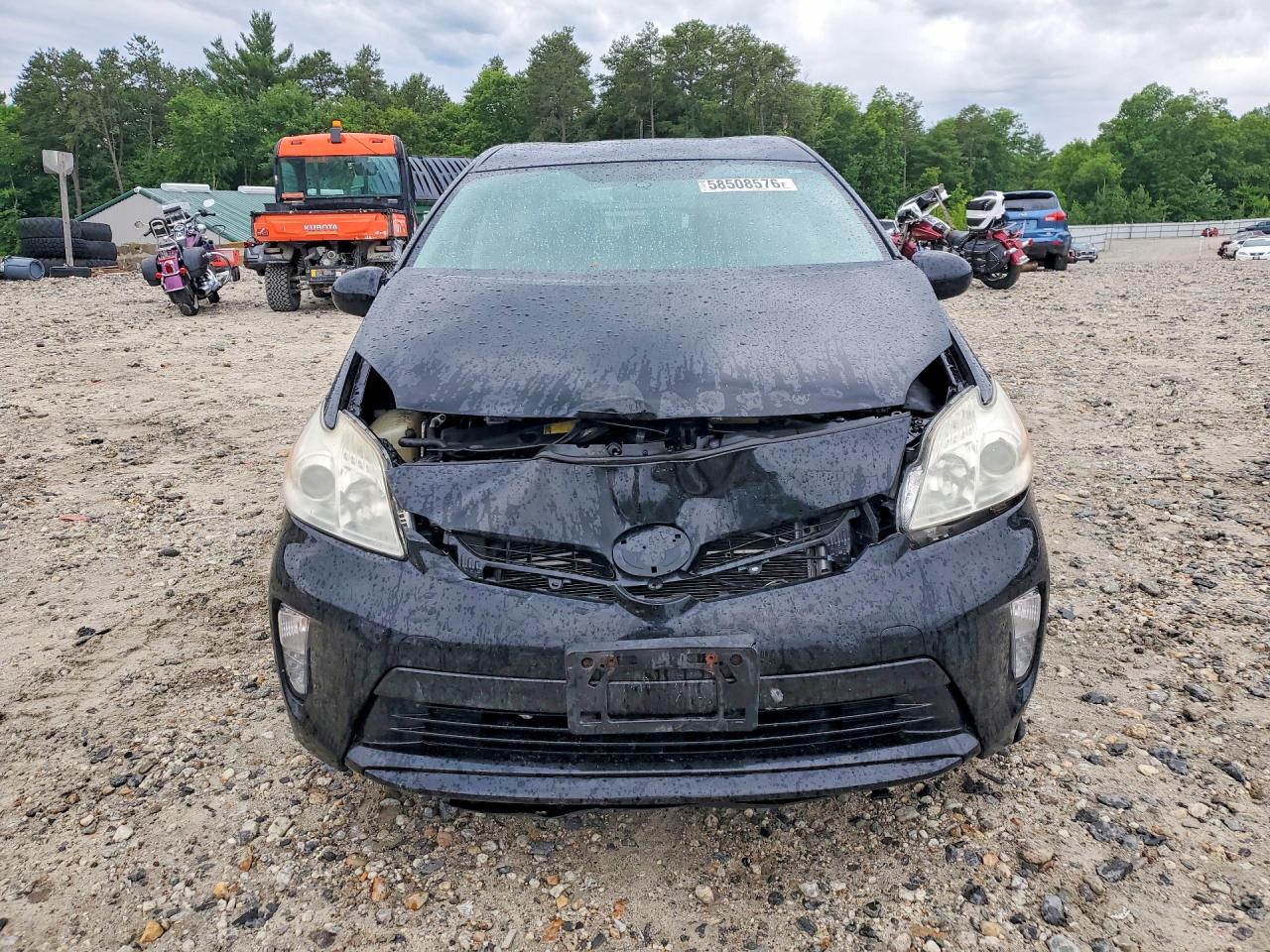 2012 Toyota Prius Three Black vin: JTDKN3DU2C1507506