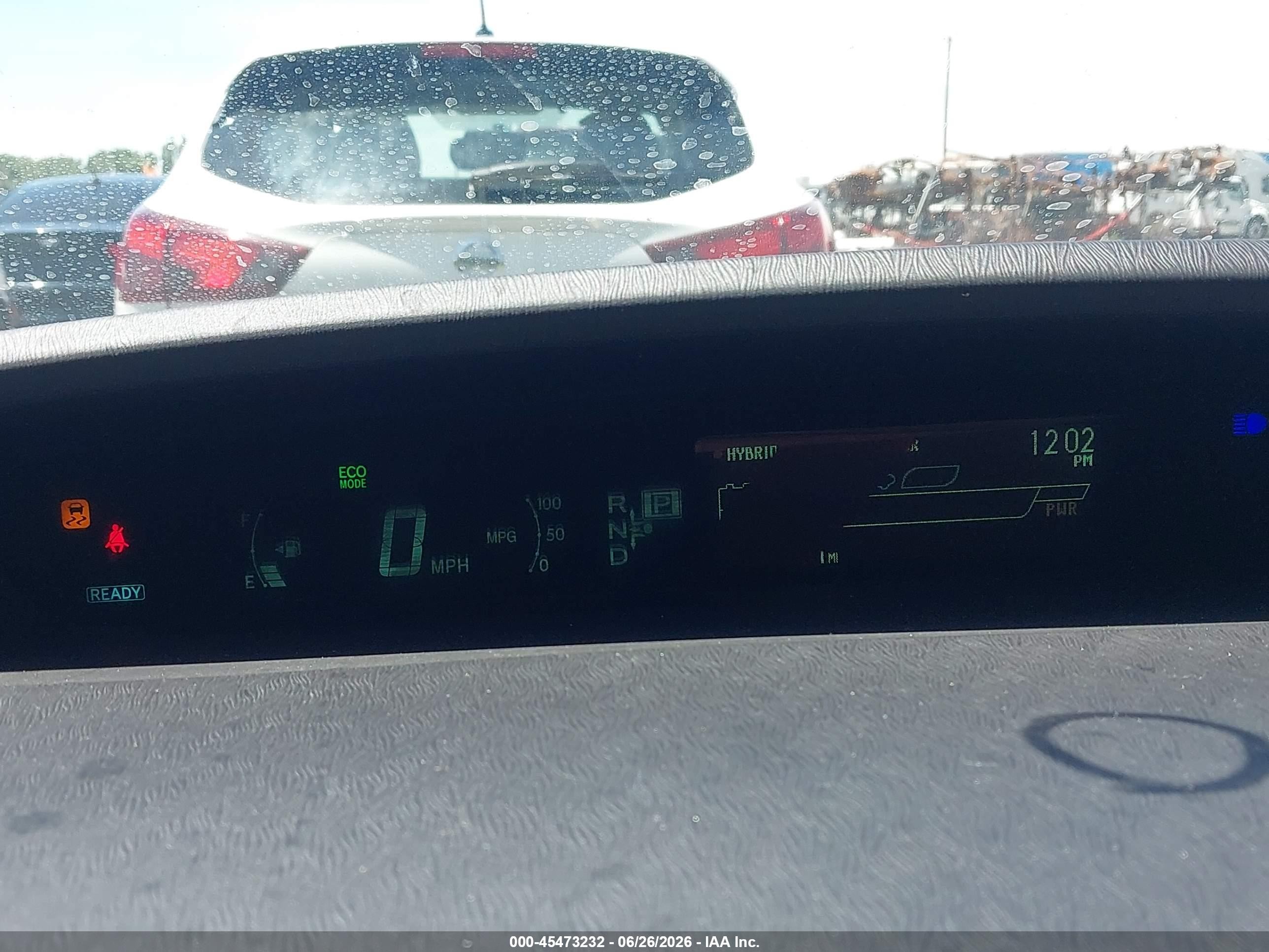 2012 Toyota Prius Three Синий vin: JTDKN3DU2C1508087