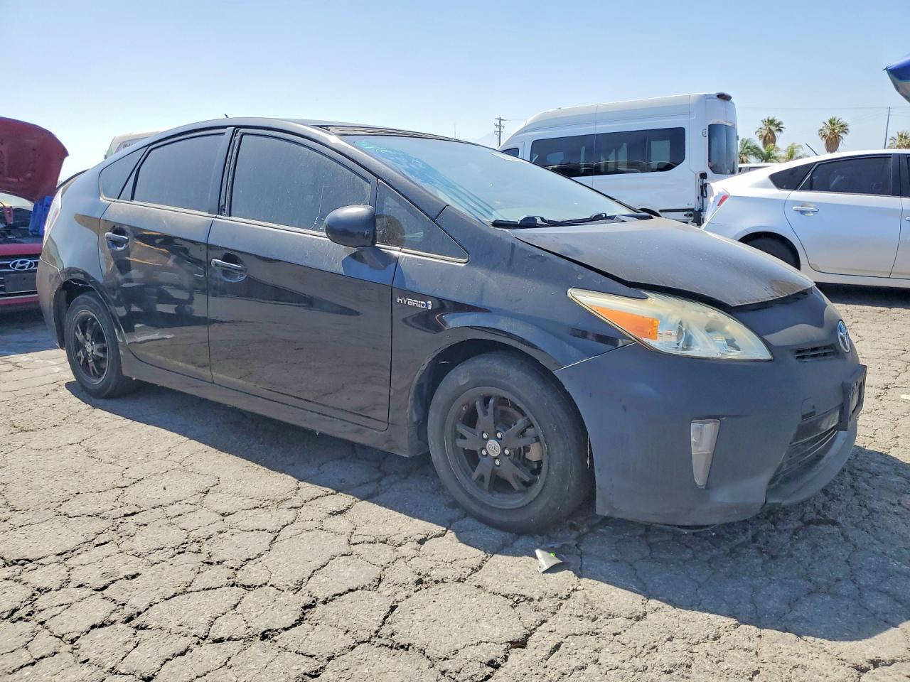 2012 Toyota Prius Three Black vin: JTDKN3DU2C1522510