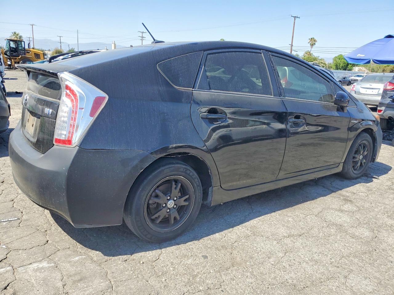 2012 Toyota Prius Three Black vin: JTDKN3DU2C1522510