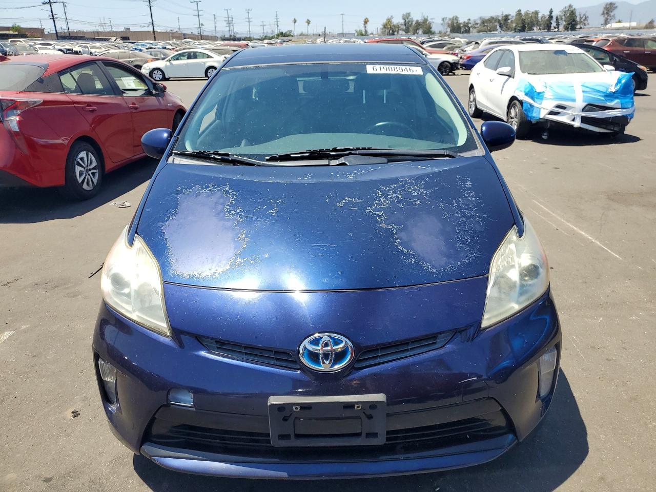 2012 Toyota Prius Four Blue vin: JTDKN3DU2C1527979