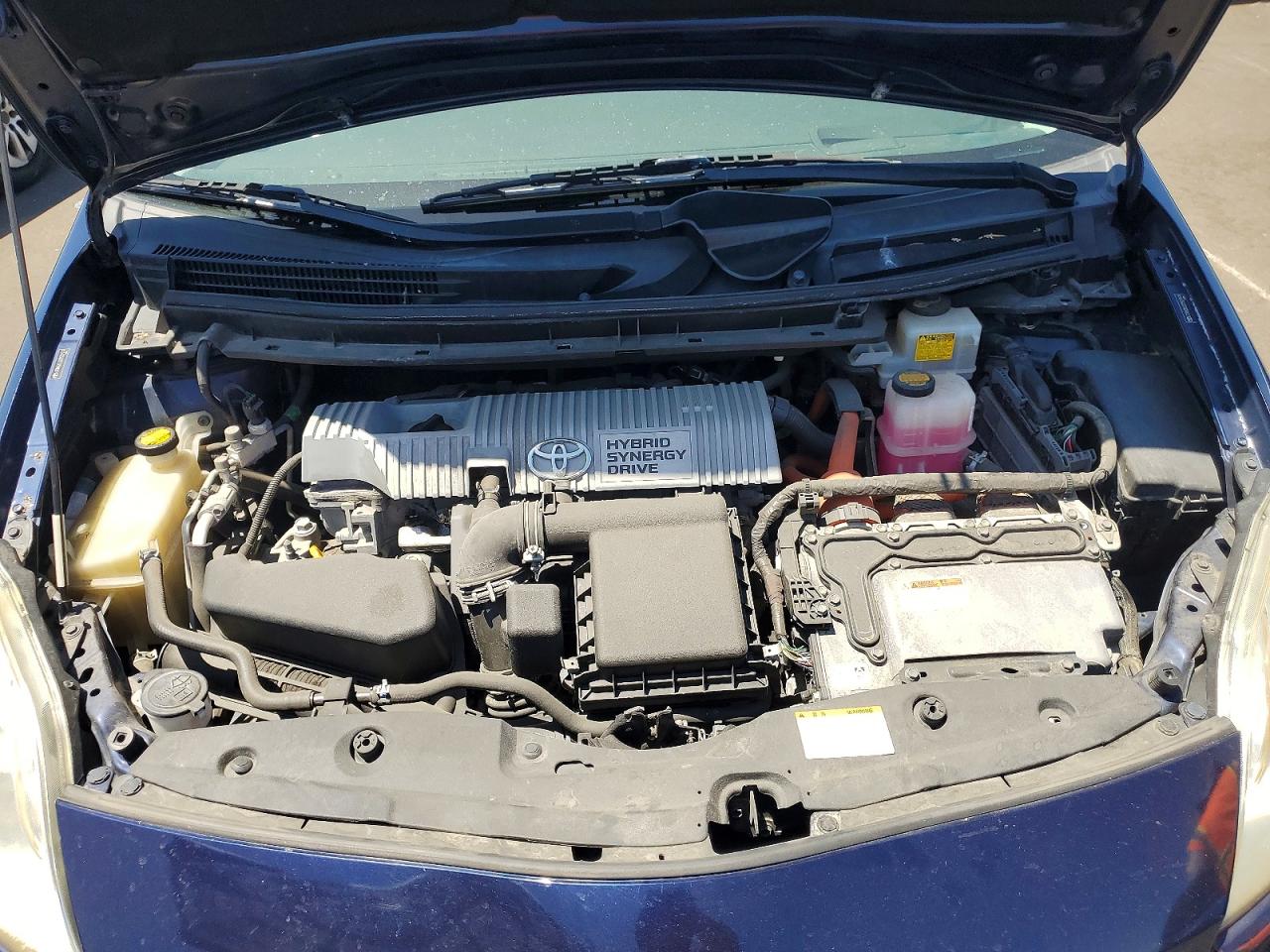 2012 Toyota Prius Four Blue vin: JTDKN3DU2C1527979