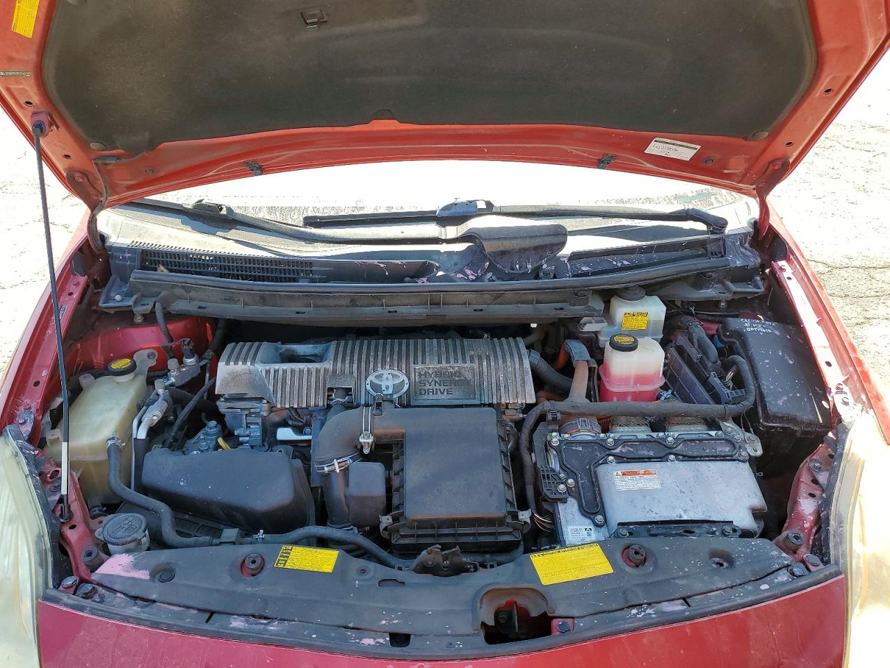 2012 Toyota Prius Two Red vin: JTDKN3DU2C1531367