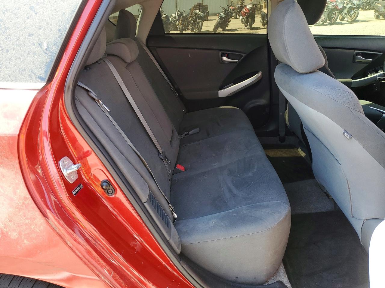 2012 Toyota Prius Two Red vin: JTDKN3DU2C1531367