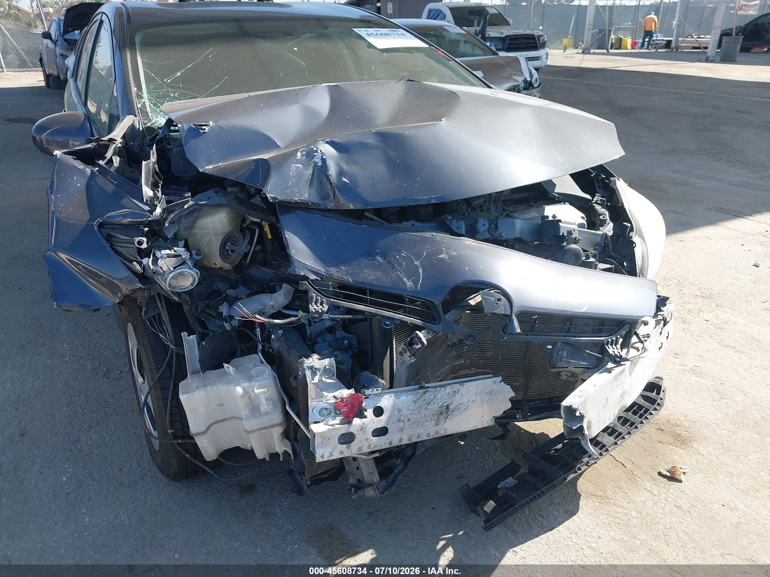 2012 Toyota Prius Two Gray vin: JTDKN3DU2C1543177