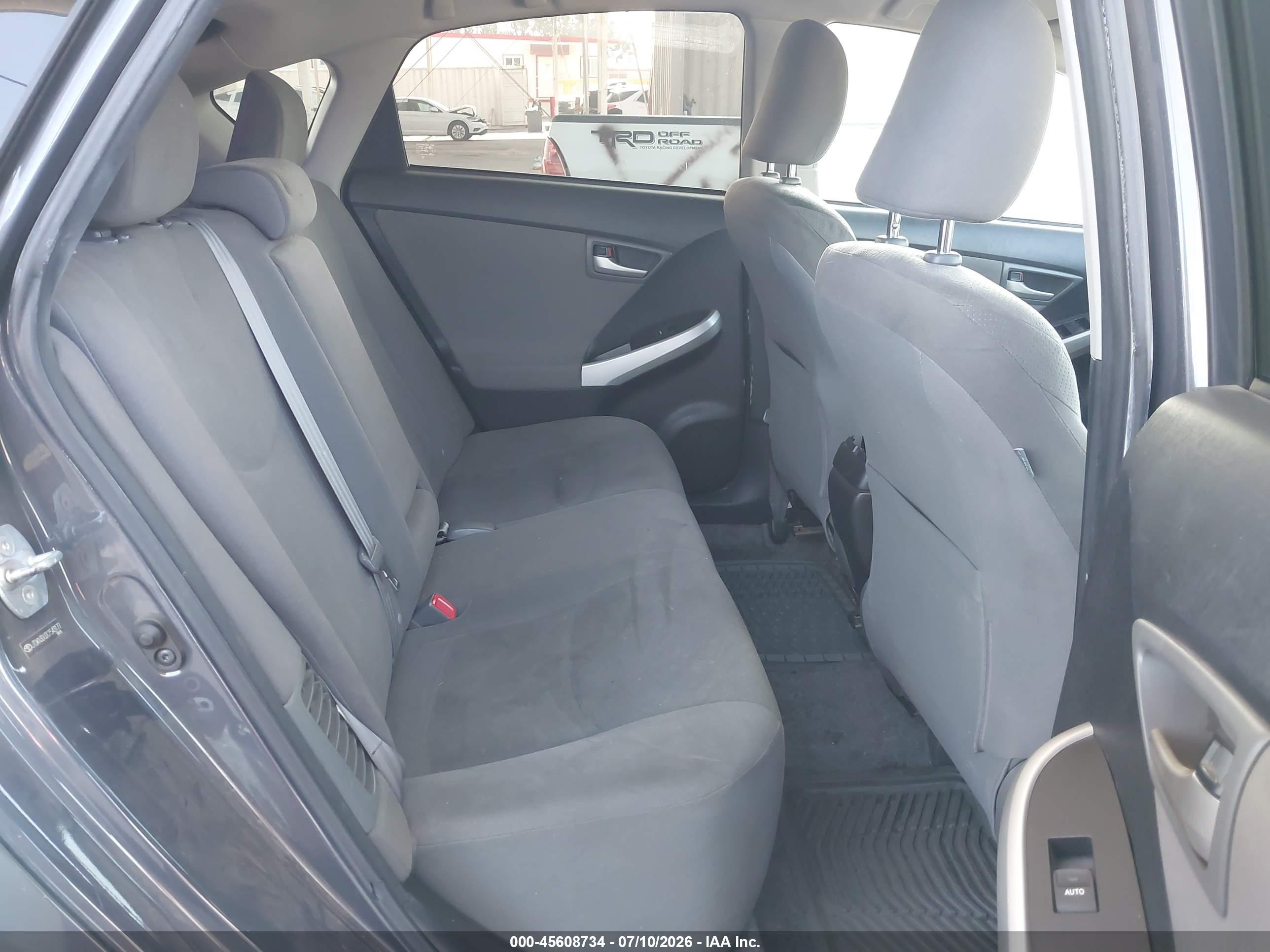 2012 Toyota Prius Two Gray vin: JTDKN3DU2C1543177