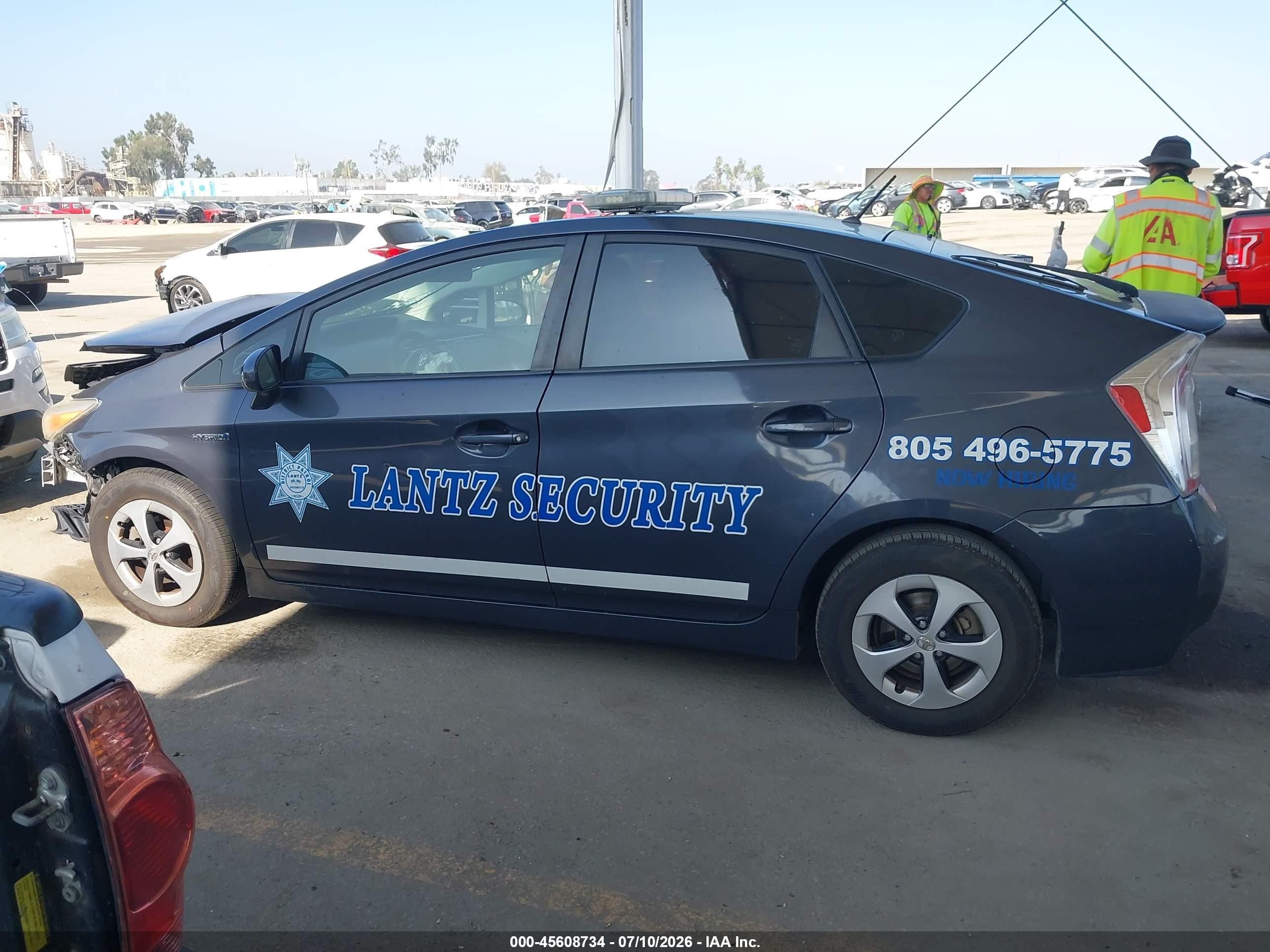 2012 Toyota Prius Two Gray vin: JTDKN3DU2C1543177