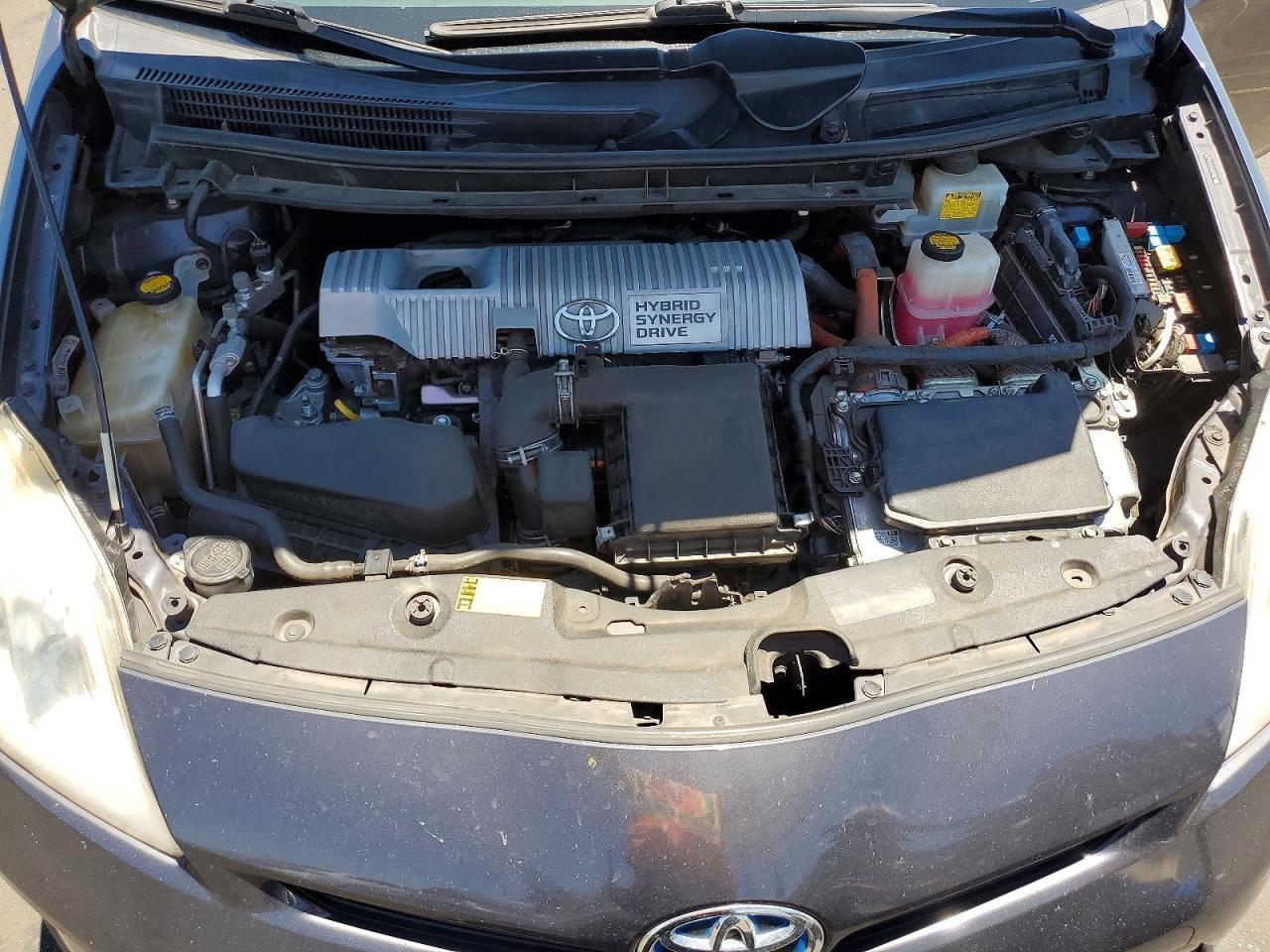 2012 Toyota Prius Two Gray vin: JTDKN3DU2C1545138