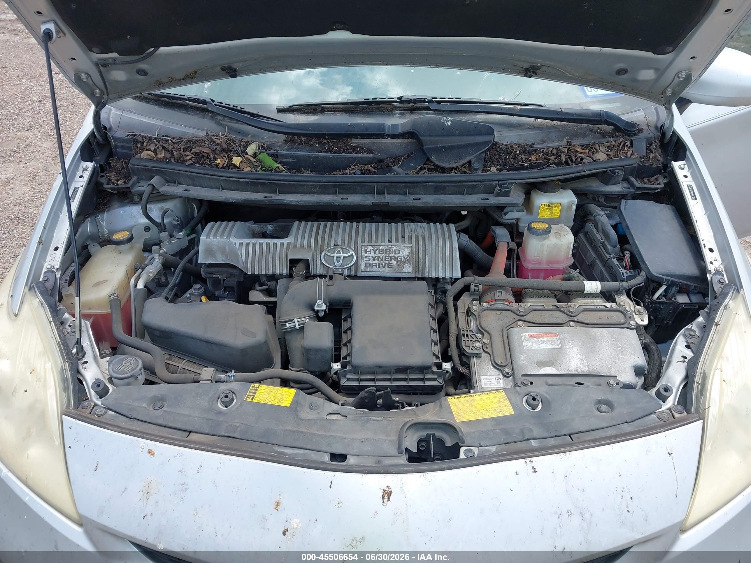2012 Toyota Prius Three Silver vin: JTDKN3DU2C1545172