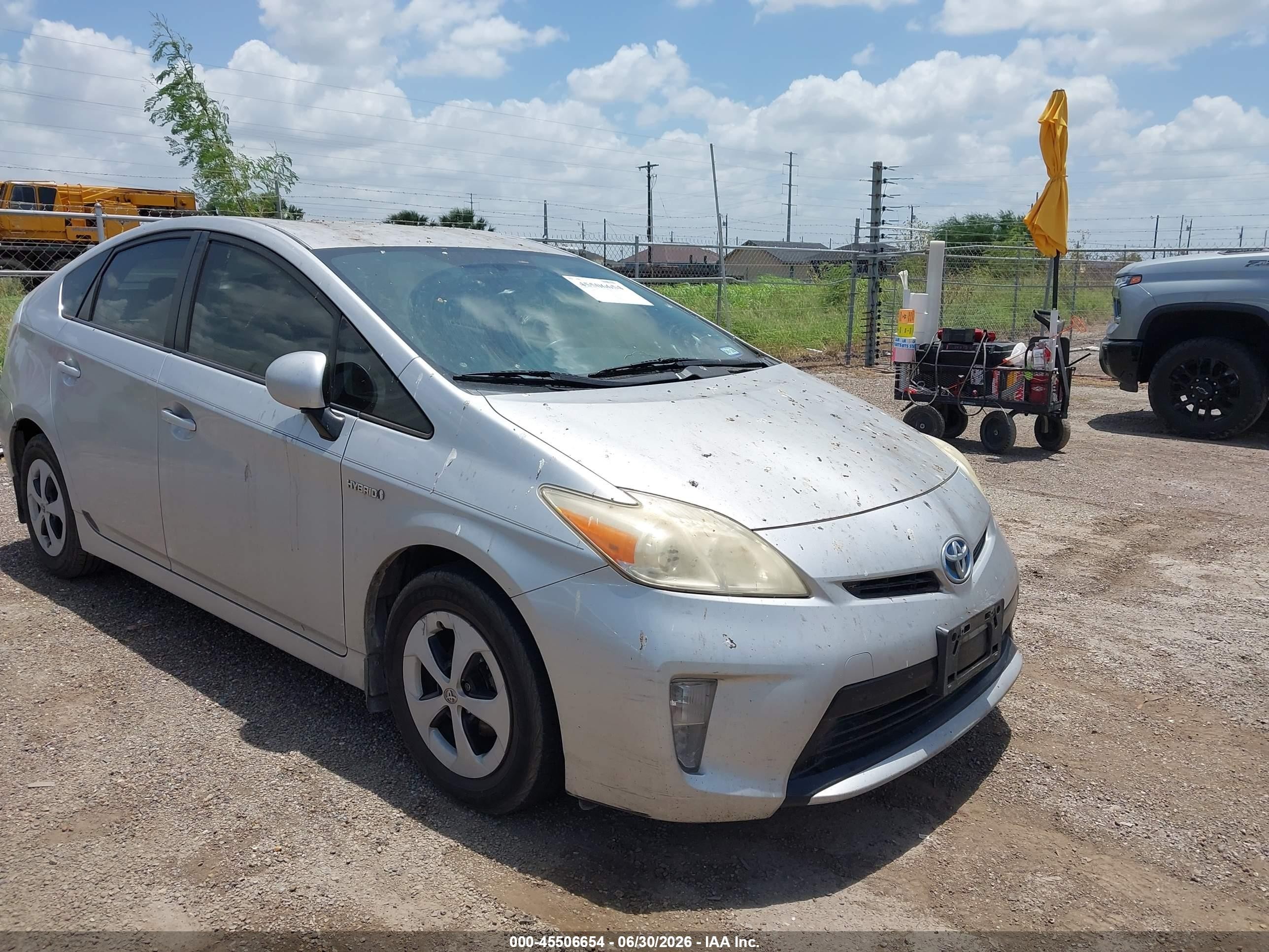 2012 Toyota Prius Three Silver vin: JTDKN3DU2C1545172
