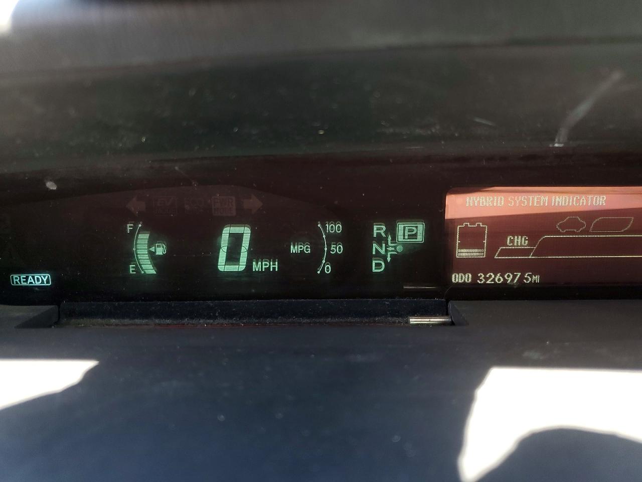 2012 Toyota Prius Two Угольный vin: JTDKN3DU2C1557077
