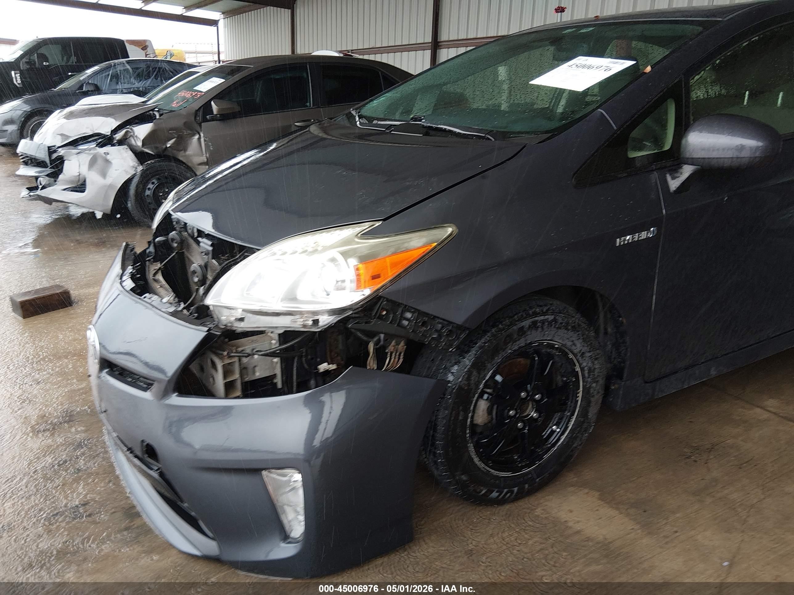2012 Toyota Prius Five/four/one/three/two Gray vin: JTDKN3DU2C1557936