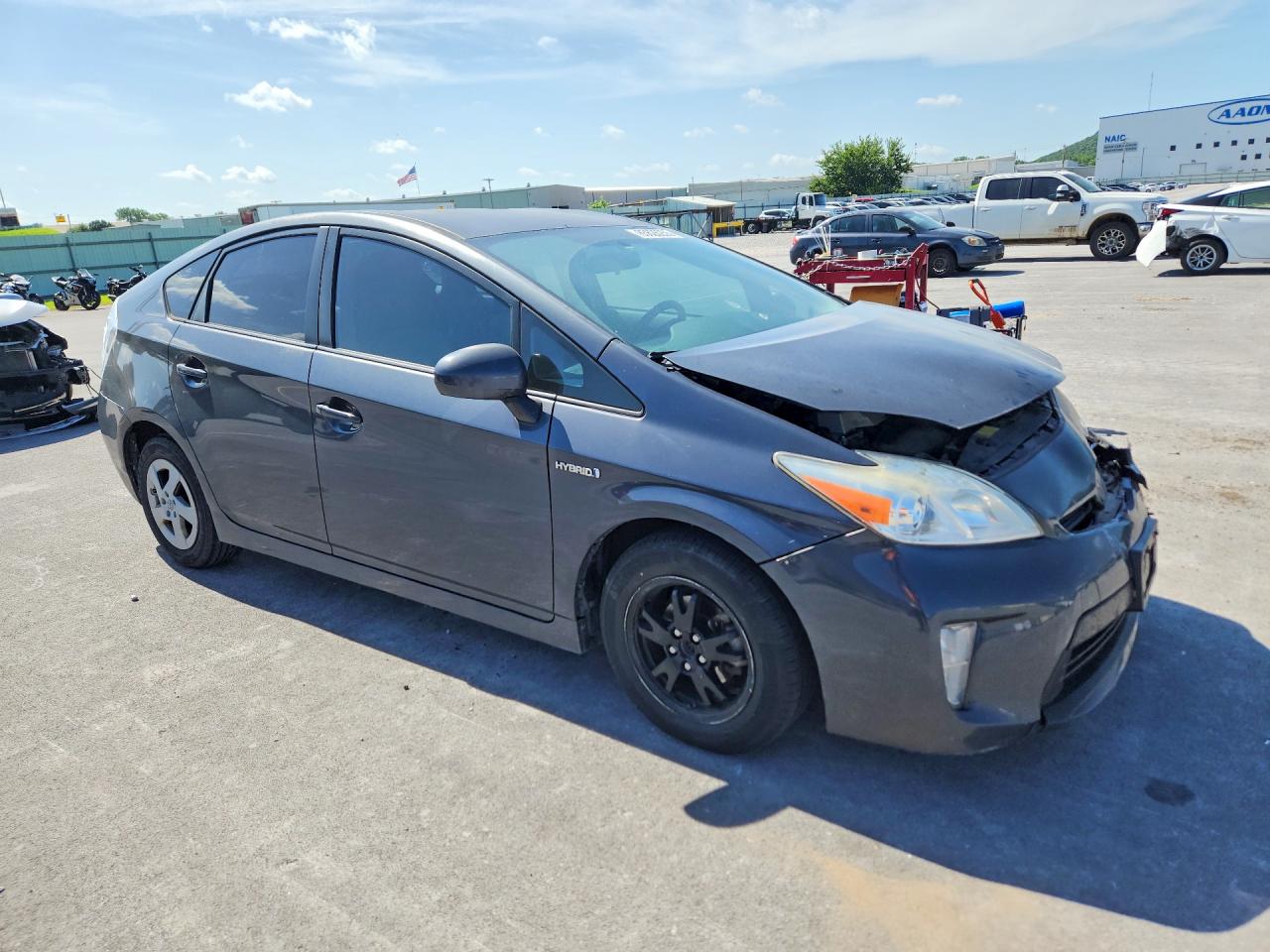 2012 Toyota Prius Two Gray vin: JTDKN3DU2C1568483