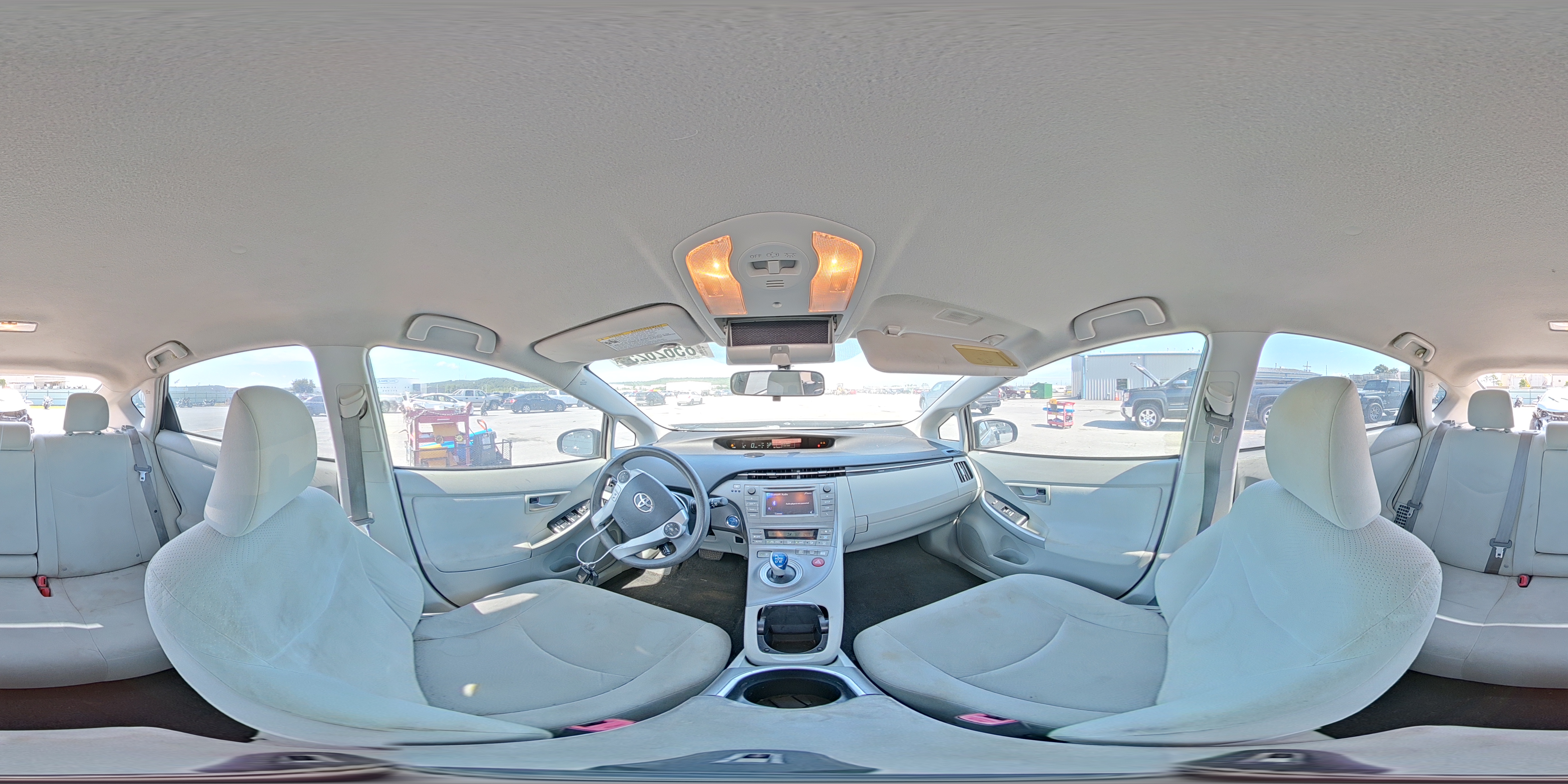 2012 Toyota Prius Two Gray vin: JTDKN3DU2C1568483