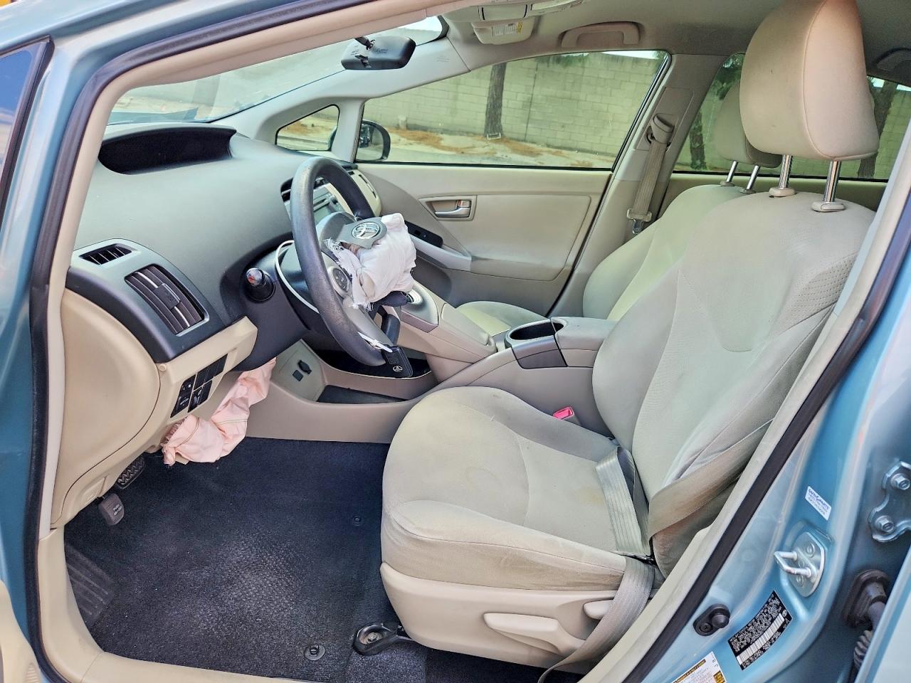 2012 Toyota Prius Two Turquoise vin: JTDKN3DU2C1606004