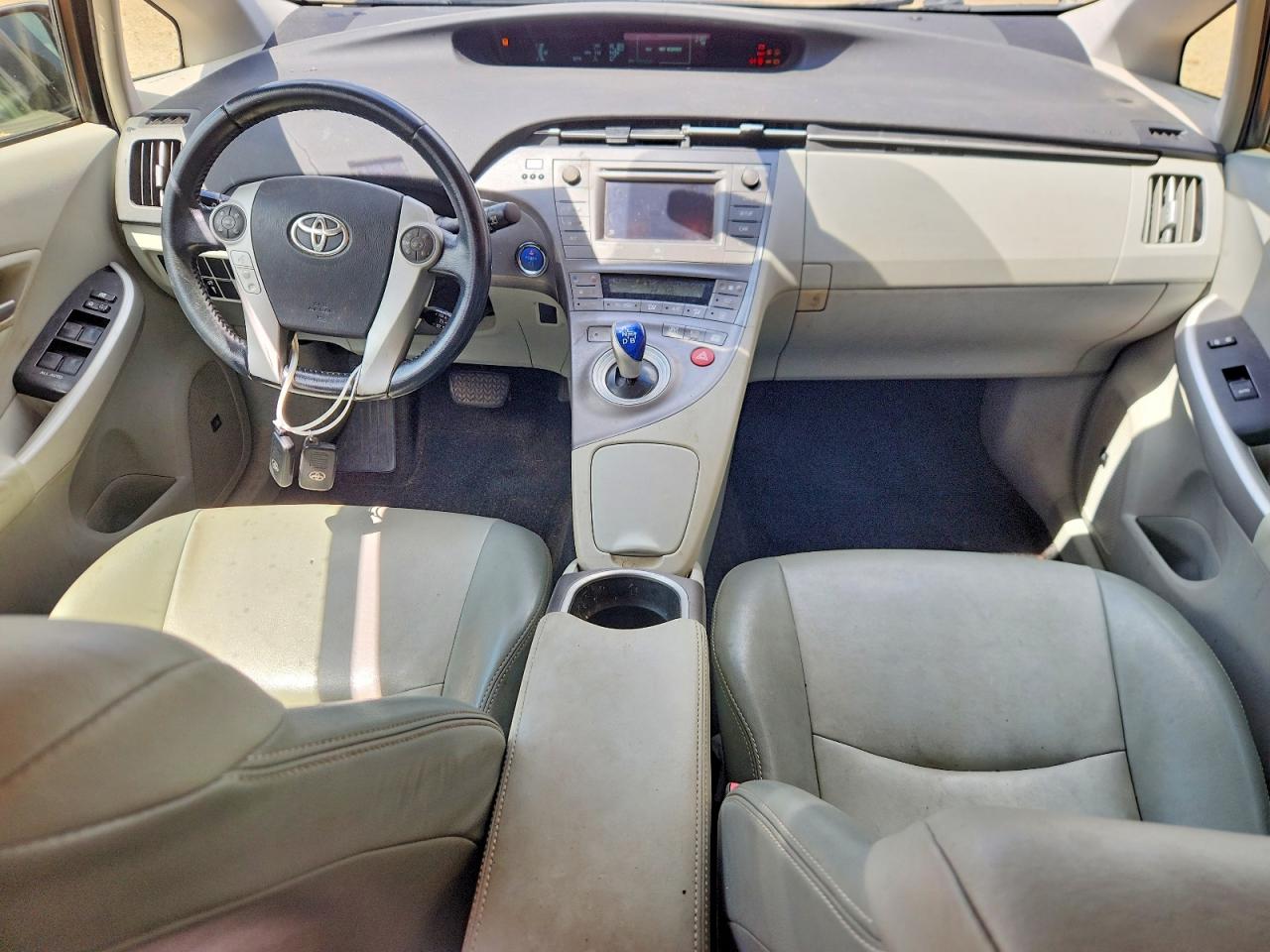 2012 Toyota Prius Four Blue vin: JTDKN3DU2C1606505