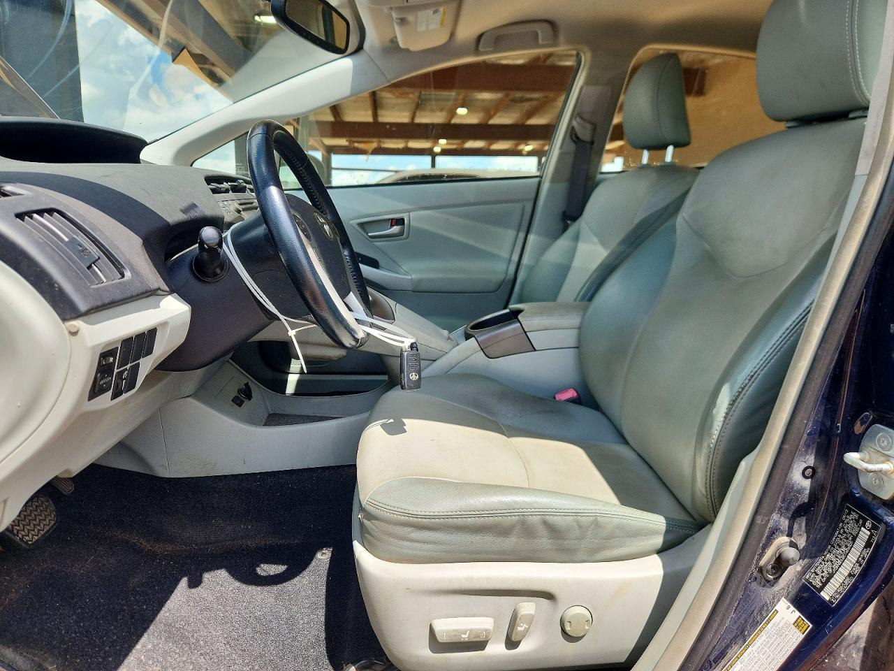 2012 Toyota Prius Four Blue vin: JTDKN3DU2C1606505