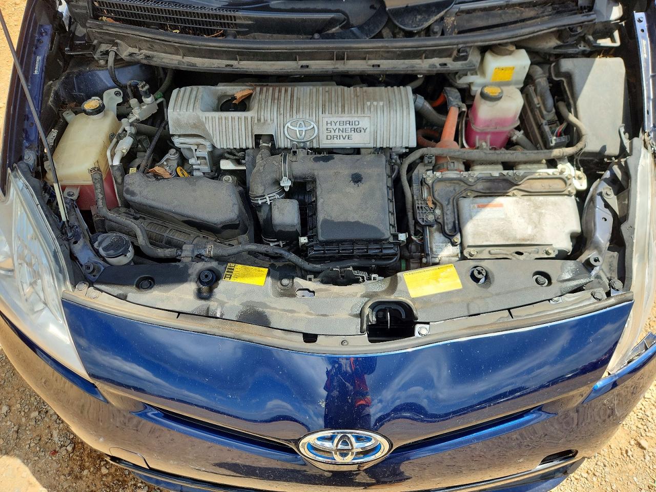 2012 Toyota Prius Four Blue vin: JTDKN3DU2C1606505