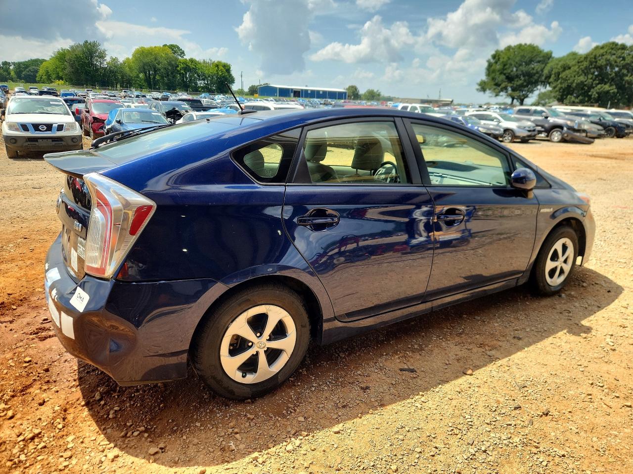 2012 Toyota Prius Four Blue vin: JTDKN3DU2C1606505