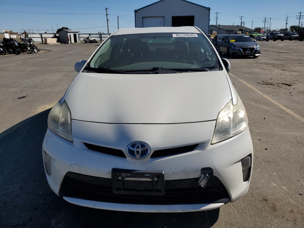 2012 Toyota Prius White vin: JTDKN3DU2C1607718