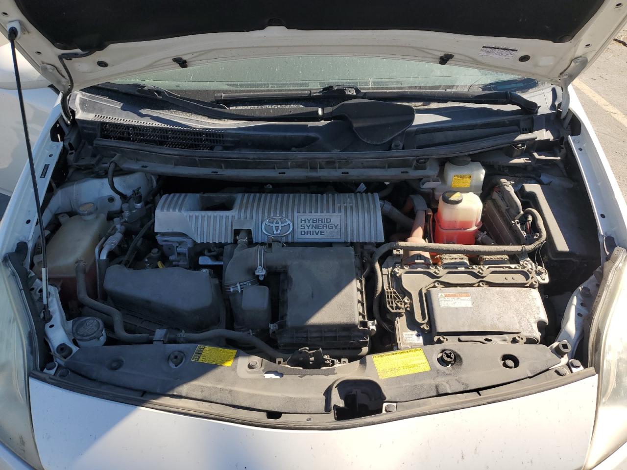 2012 Toyota Prius White vin: JTDKN3DU2C1607718
