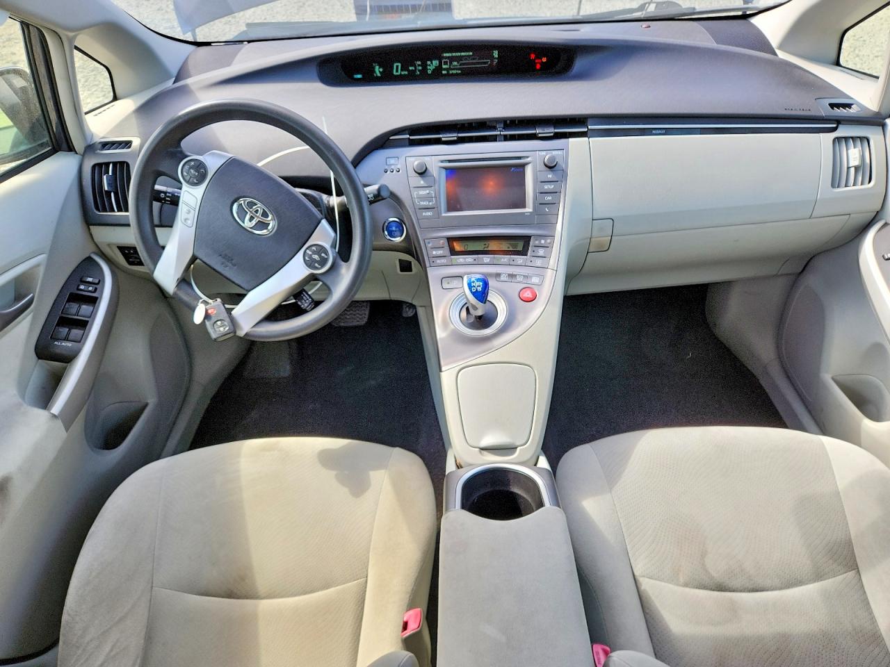 2012 Toyota Prius Two Gray vin: JTDKN3DU2C1610635