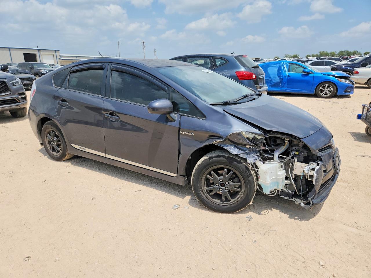 2012 Toyota Prius Two Серый vin: JTDKN3DU2C5377834