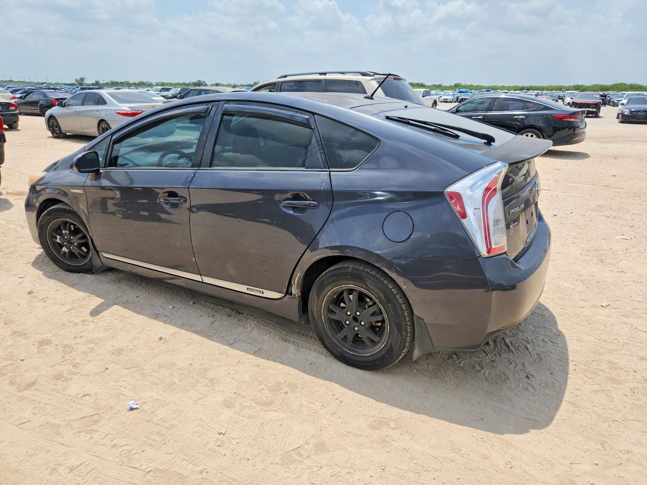 2012 Toyota Prius Two Серый vin: JTDKN3DU2C5377834