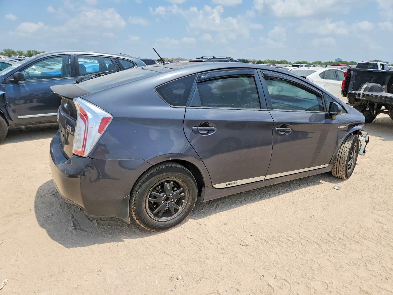 2012 Toyota Prius Two Серый vin: JTDKN3DU2C5377834