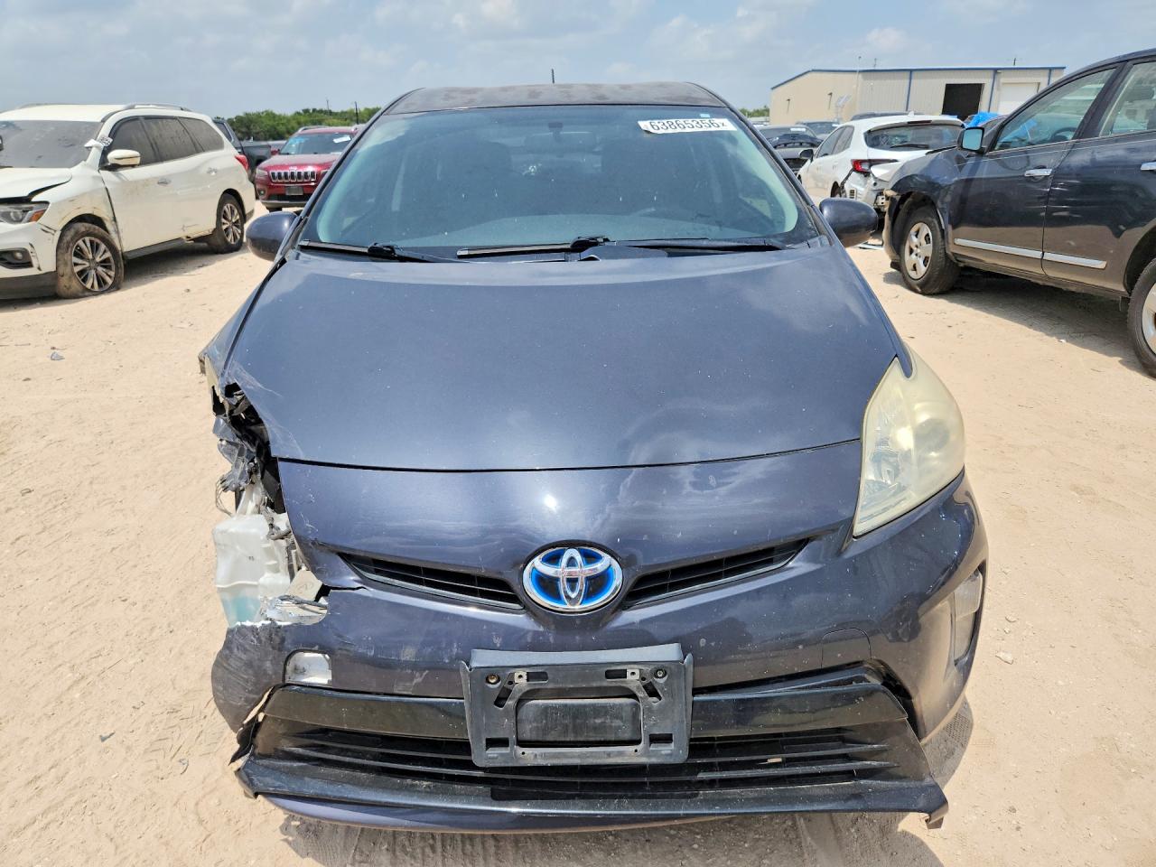 2012 Toyota Prius Two Серый vin: JTDKN3DU2C5377834