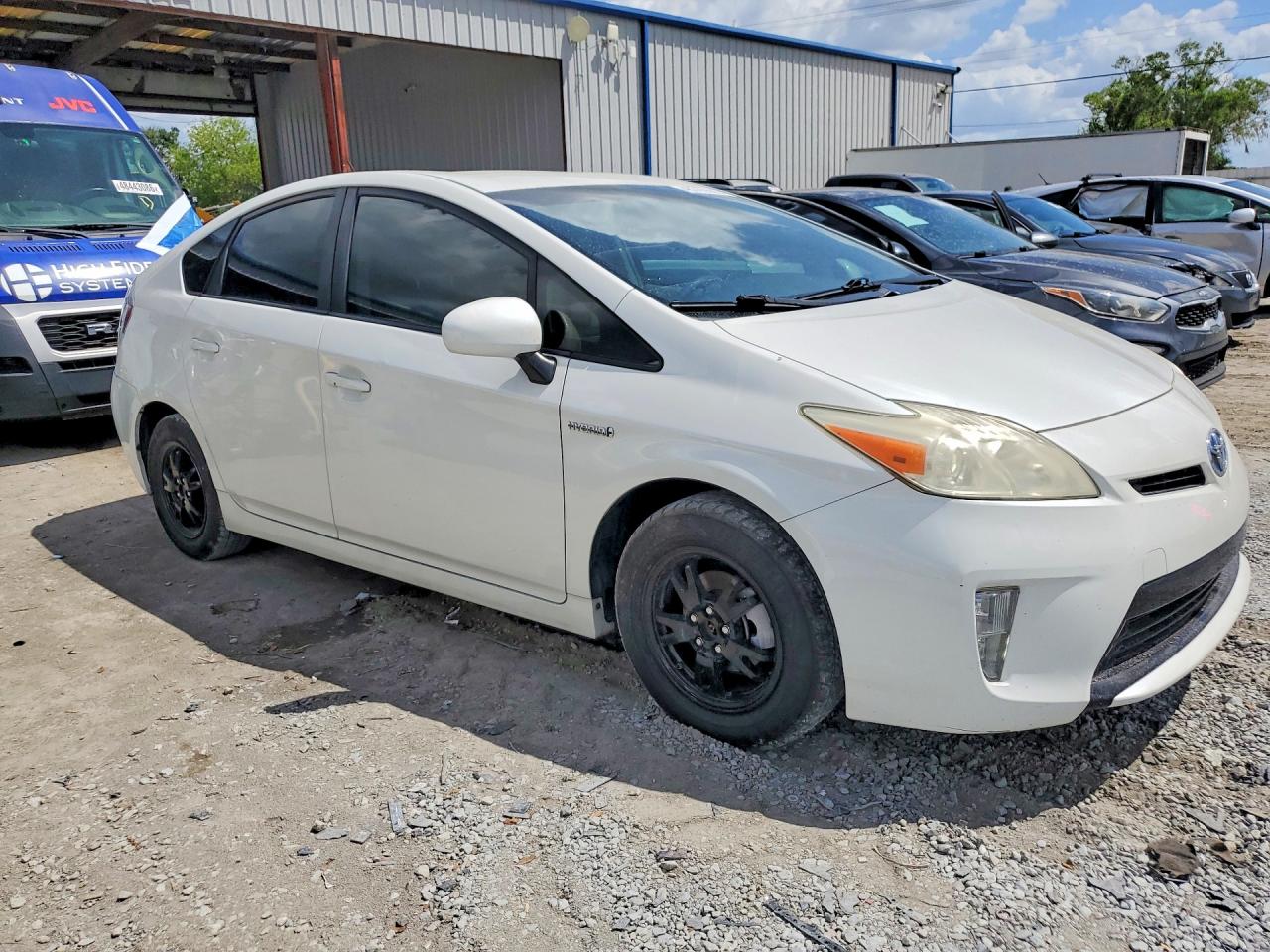 2012 Toyota Prius Two White vin: JTDKN3DU2C5399512