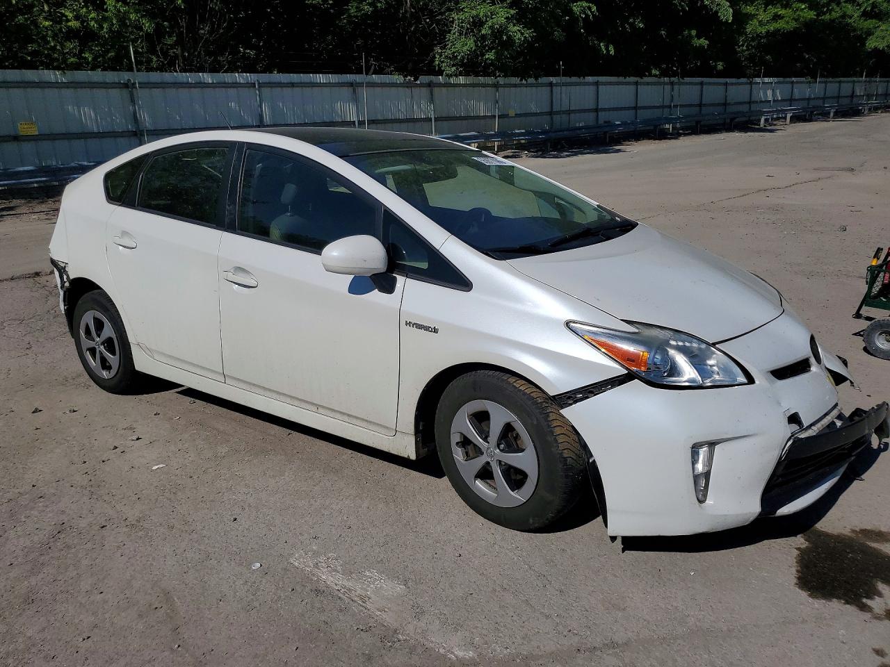 2012 Toyota Prius Three White vin: JTDKN3DU2C5415112