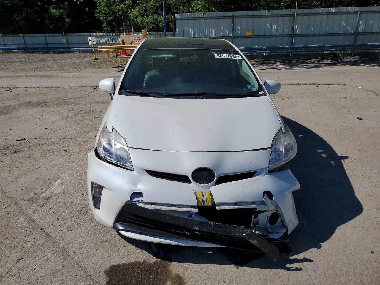 2012 Toyota Prius Three White vin: JTDKN3DU2C5415112