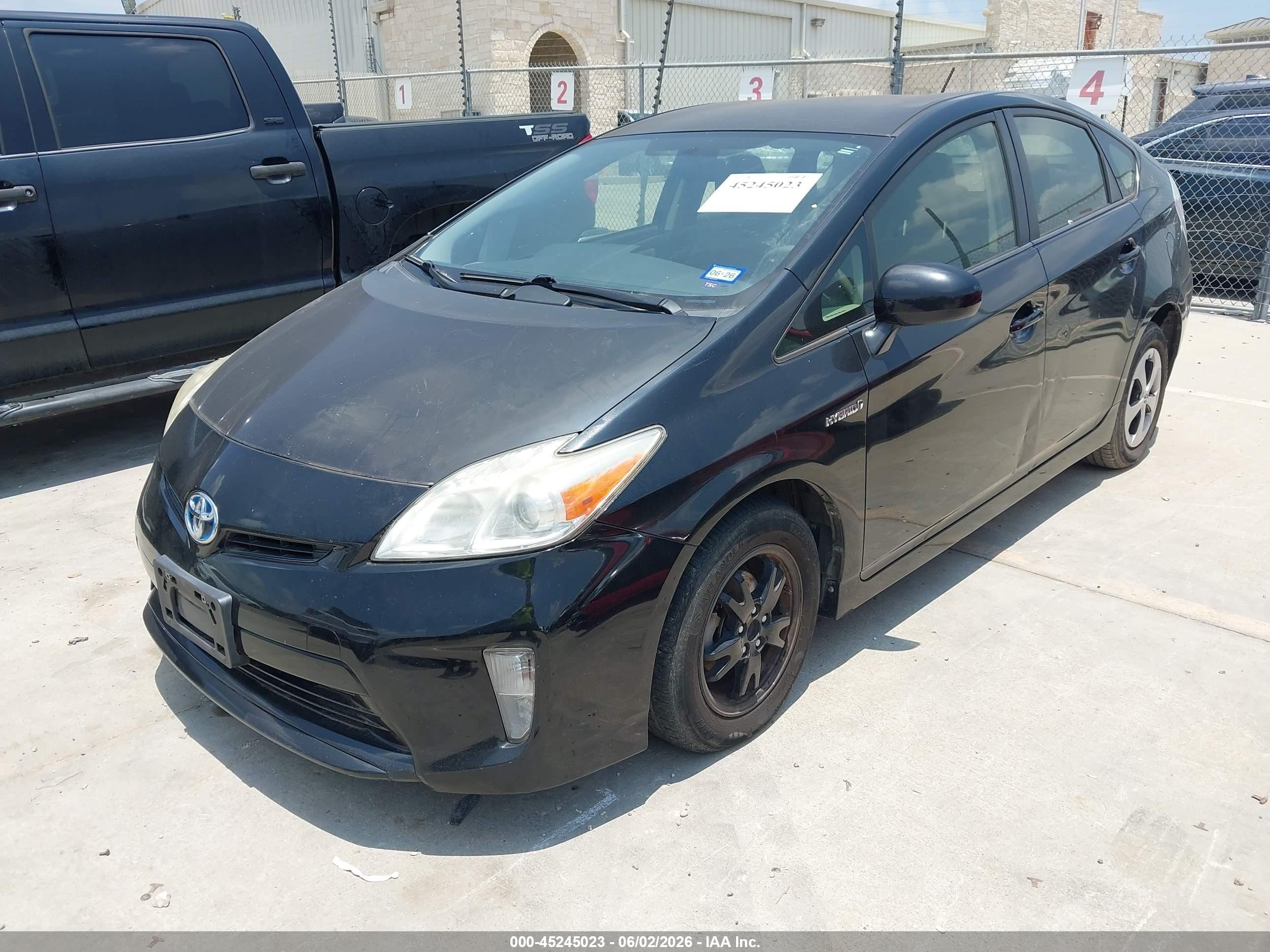 2012 Toyota Prius   Черный vin: JTDKN3DU2C5448000