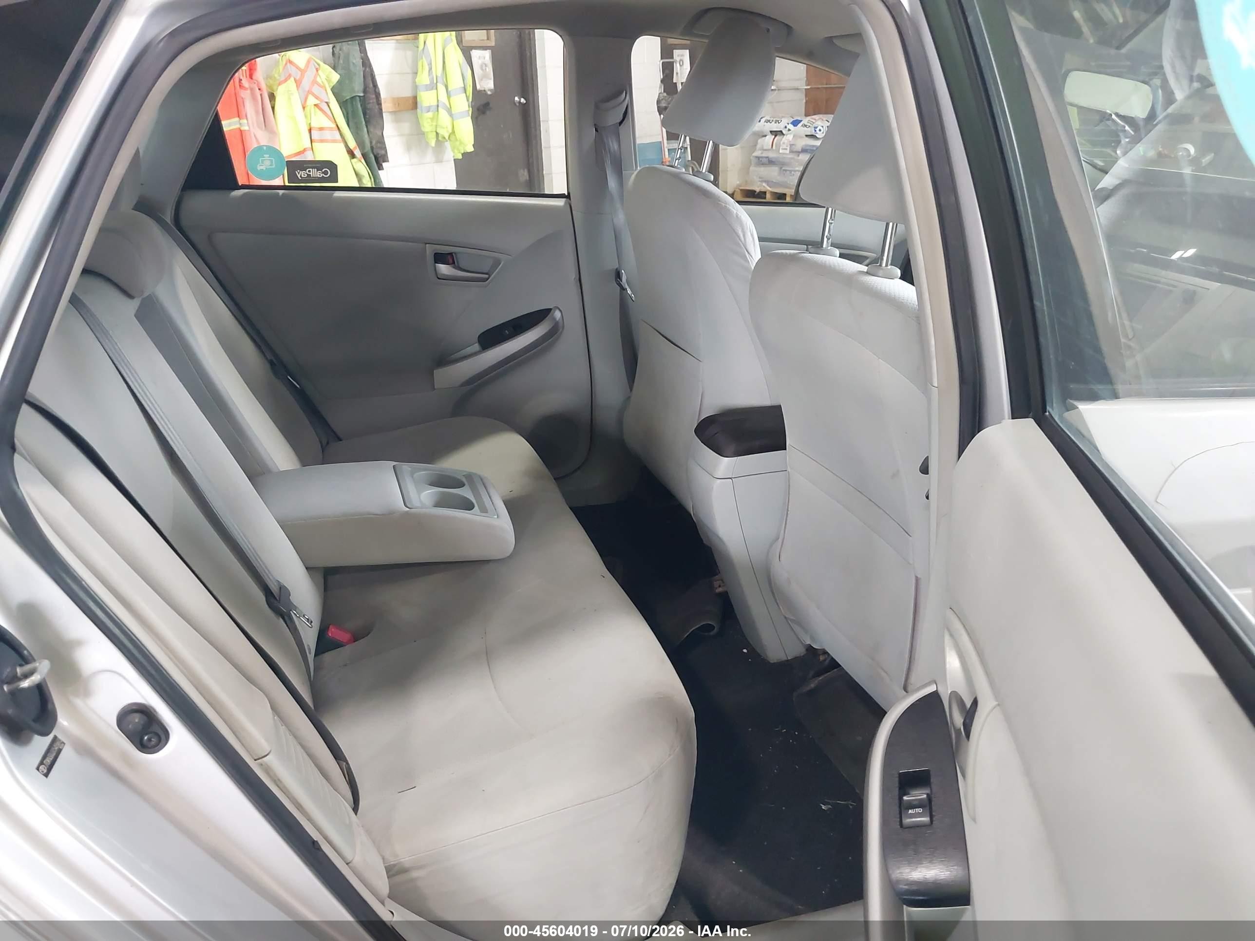 2012 Toyota Prius Two Gray vin: JTDKN3DU2C5455612