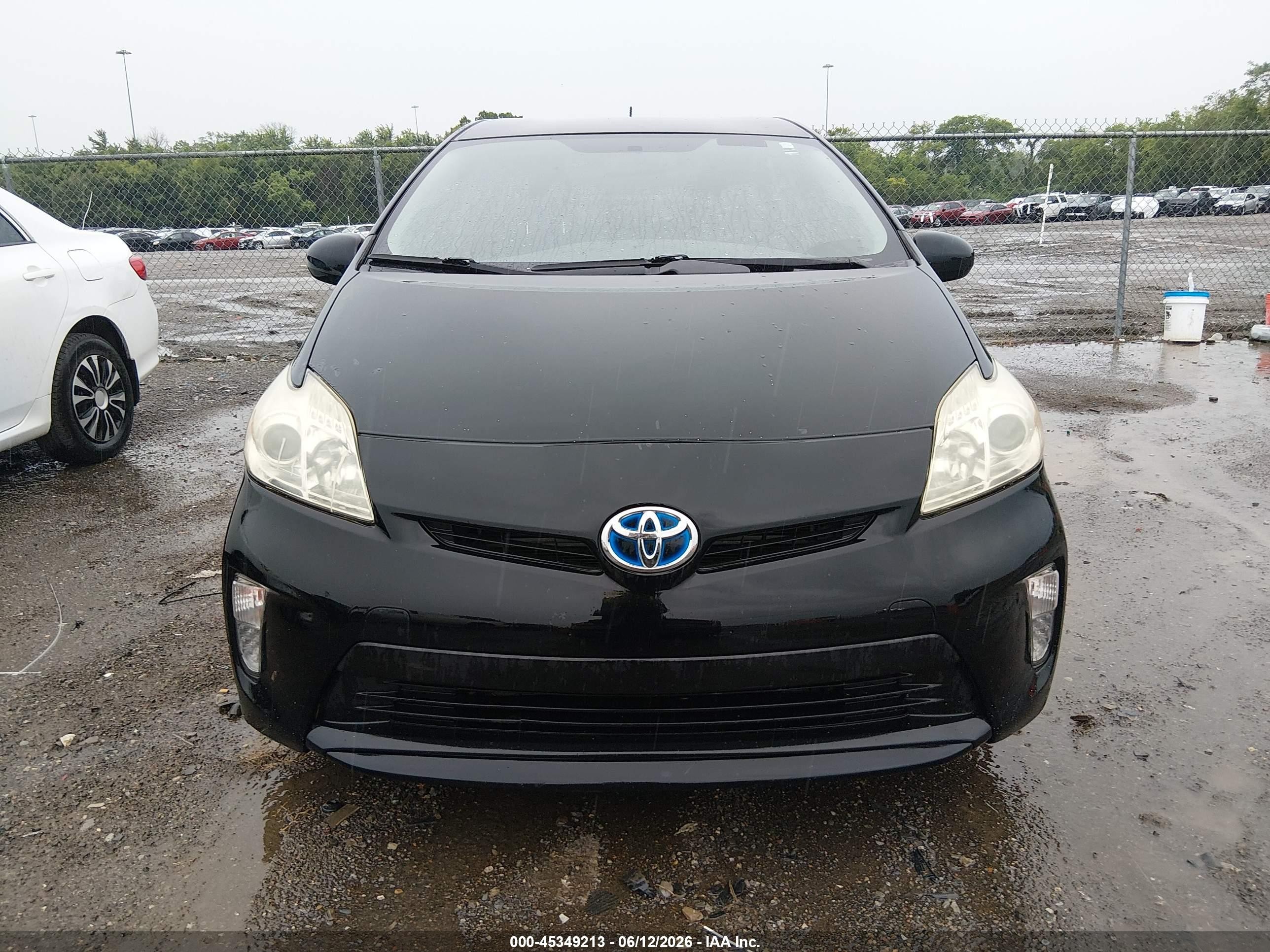 2012 Toyota Prius Three Blue vin: JTDKN3DU2C5456579