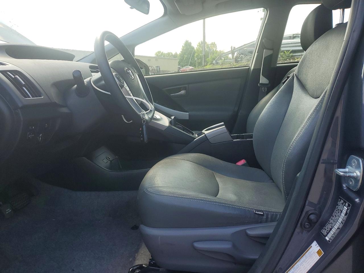 2012 Toyota Prius Three Charcoal vin: JTDKN3DU2C5463497