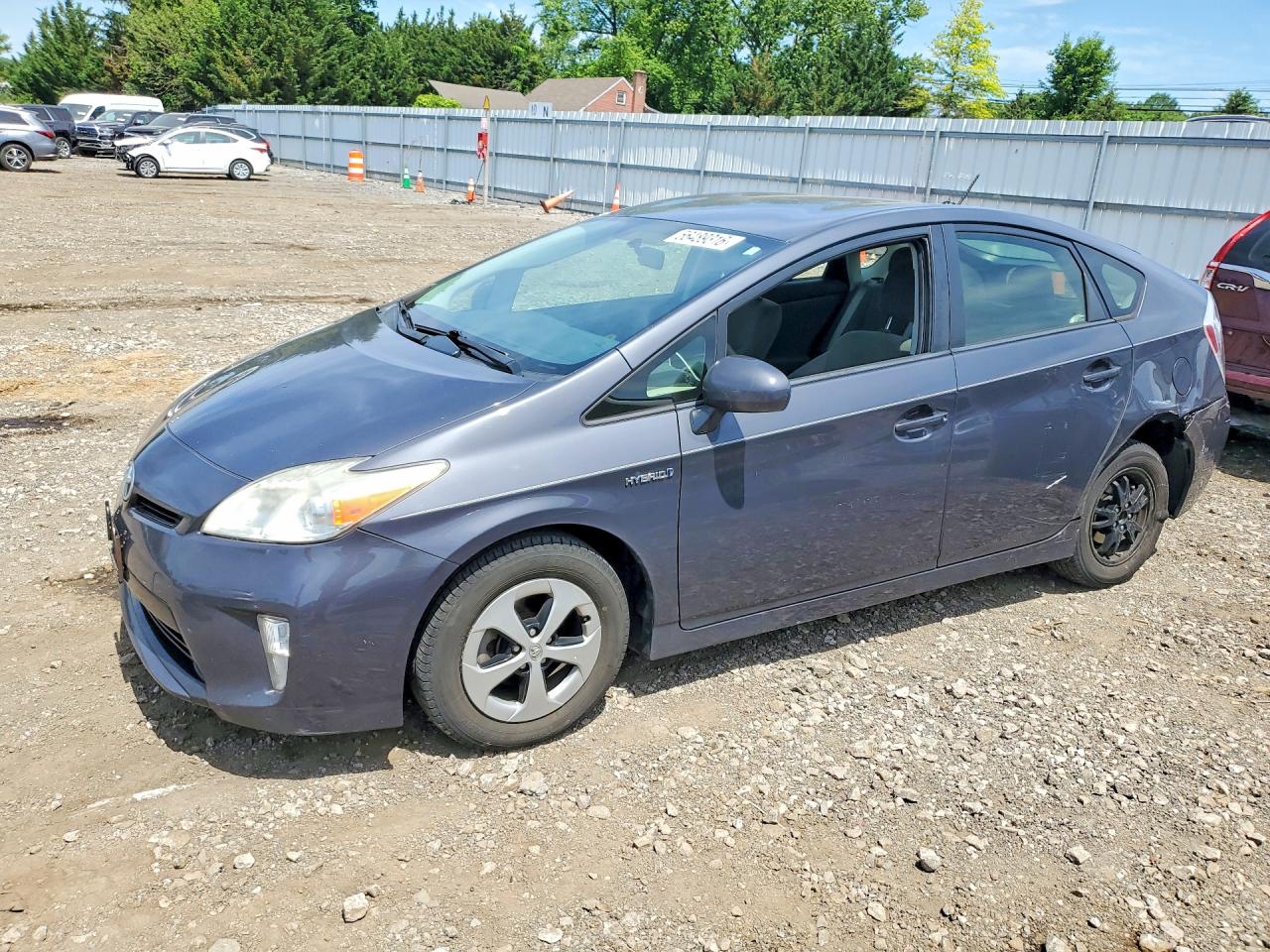 2012 Toyota Prius Two Gray vin: JTDKN3DU2C5465458