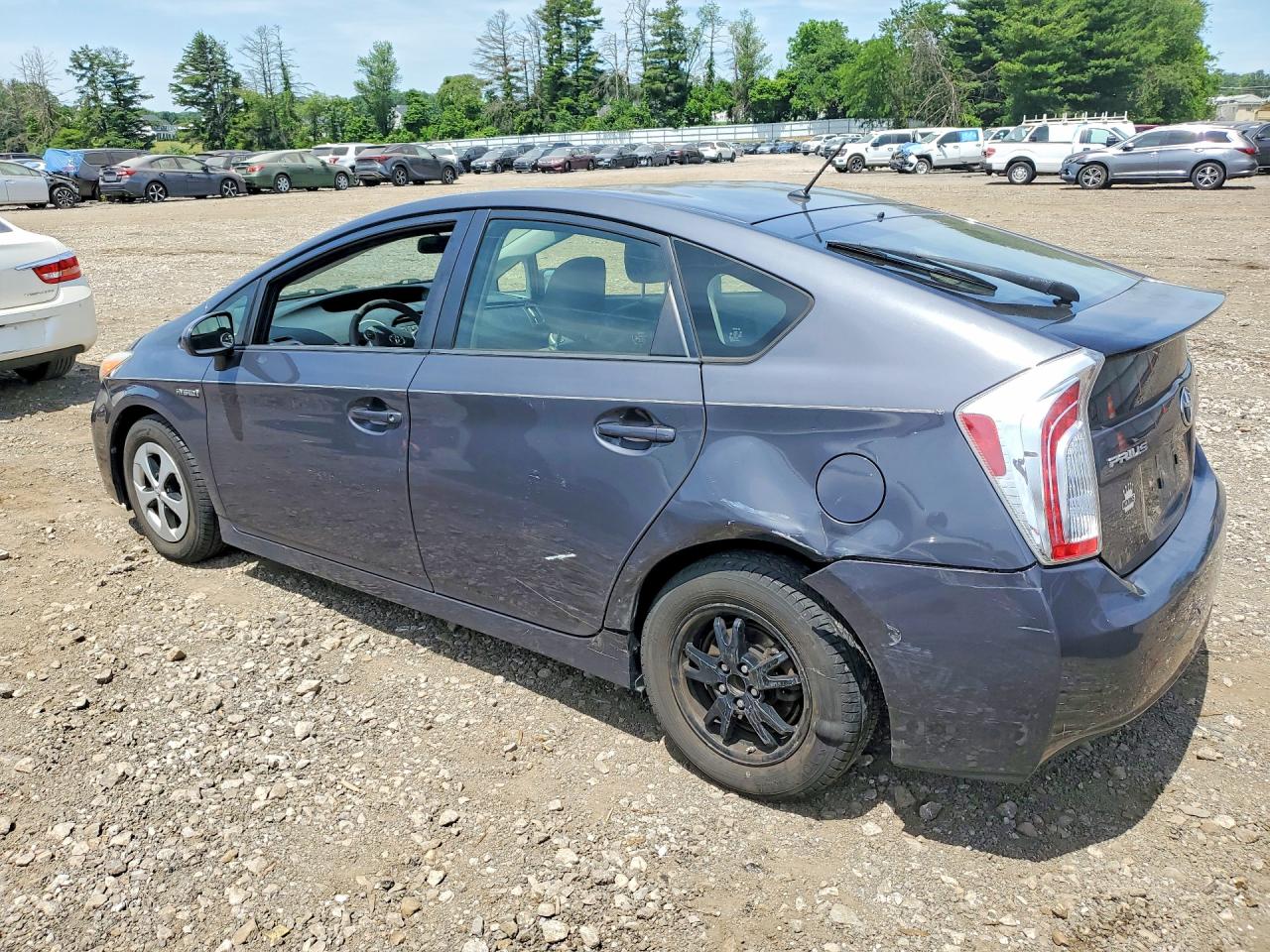 2012 Toyota Prius Two Gray vin: JTDKN3DU2C5465458