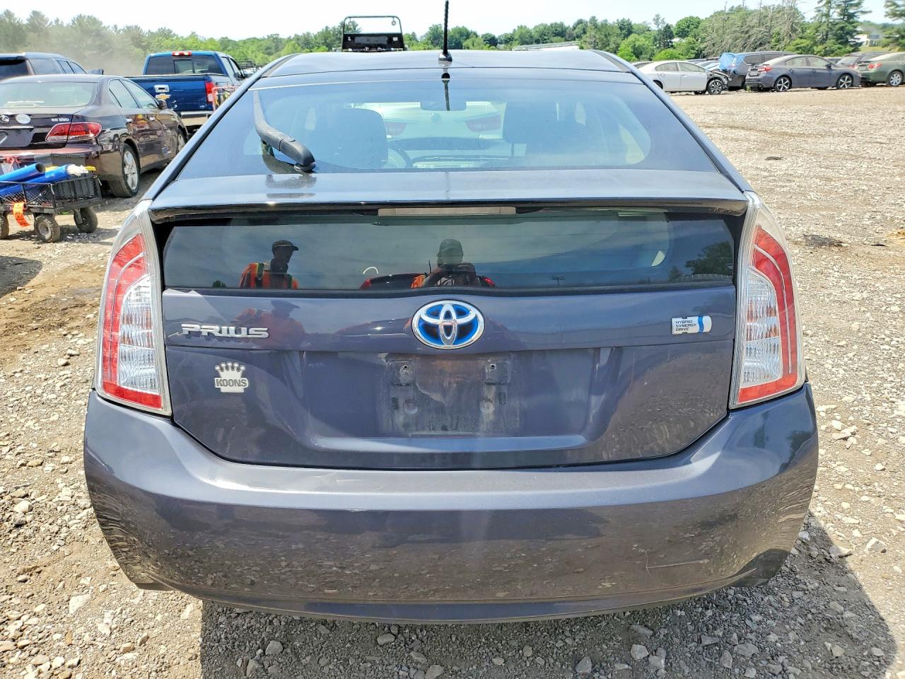 2012 Toyota Prius Two Gray vin: JTDKN3DU2C5465458